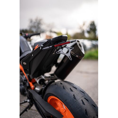 BSO Kennzeichenhalter/trger Alu extraleicht mit Blinker...