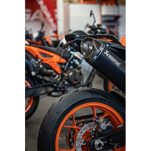 BSO Kennzeichenhalter/trger Alu extraleicht mit Blinker - KTM 790 / 890 Duke R