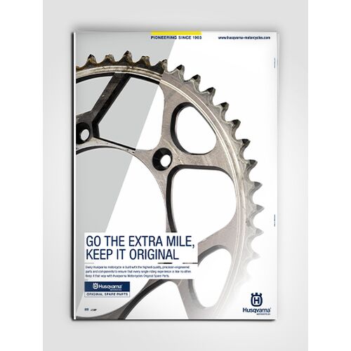 Original Spare Parts Poster Kit Deutsch