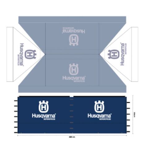 Tent Side Wall 6 x 3 m