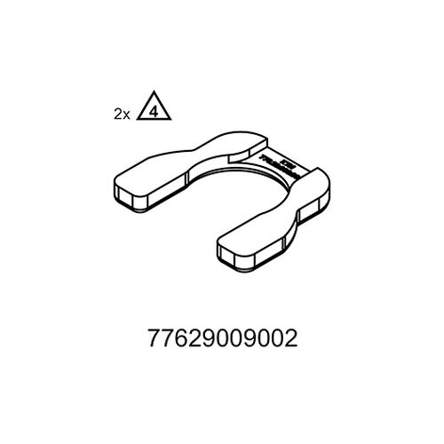 Oberteil Trennplatte