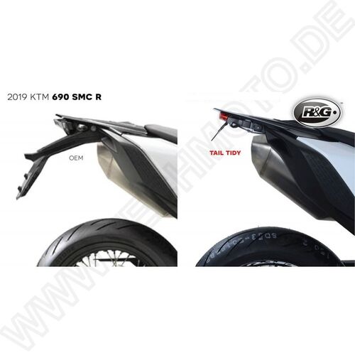 R&G Kennzeichenhalter KTM 690 SMC-R 2019- / 690 Enduro R 2019-