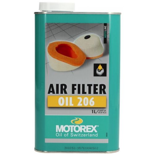 MOTOREX Luftfilterl, Air Filter Oil 206, 1 l, VE 12