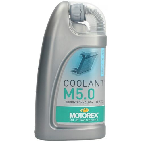 MOTOREX Khlflssigkeit, Coolant M5.0, 1 l, Khlerschutz fertiggemischt bis -38 C