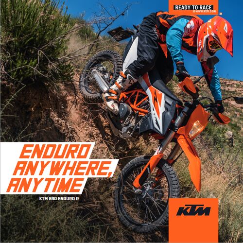 690 Enduro R Folderposter REPRINT Niederl�ndisch