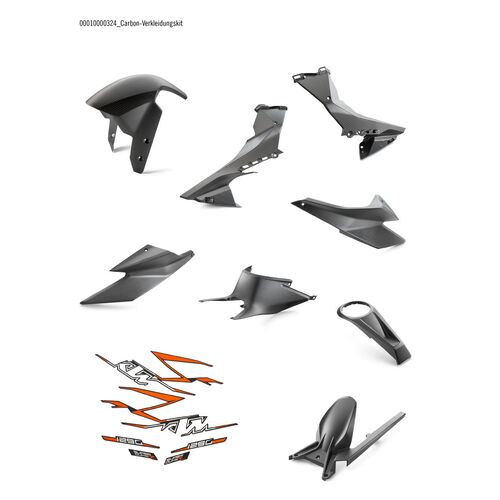 Carbon-Verkleidungskit