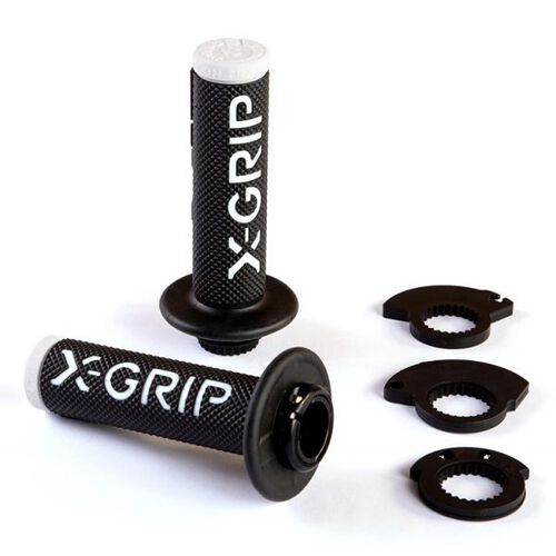 X-GRIP BRAAAAP Lock-on-Griffset, weiß