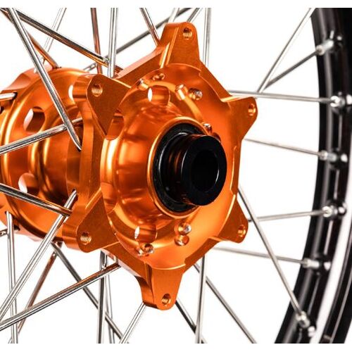 X-GRIP Felgen-Set schwarz-orange, V1