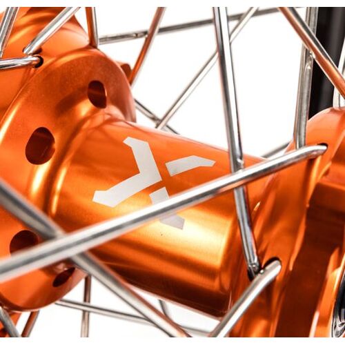 X-GRIP Felgen-Set schwarz-orange, V1