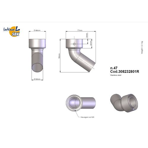 LeoVince DB Killer NR 47 SBK