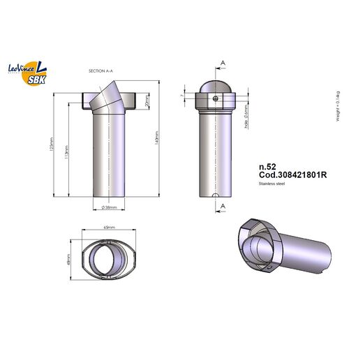 LeoVince DB Killer NR 52 SBK