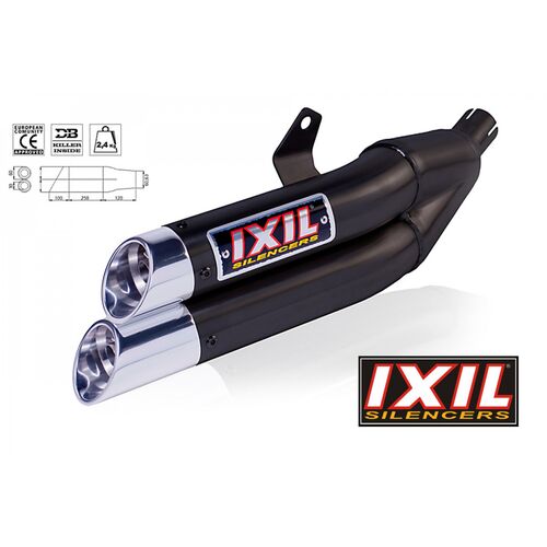 IXIL HYPERLOW XL Endschalld�mpfer schwarz (Euro 4)