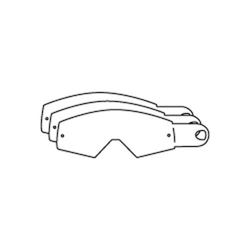 Racing Abrei�visier f�r Motorradbrille
