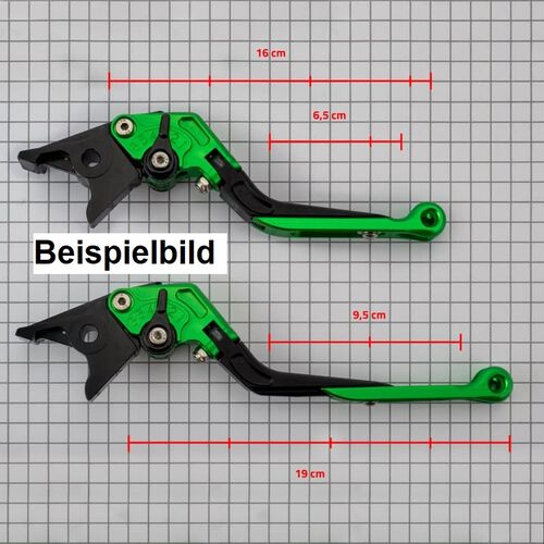 Brems- und Kupplungshebelset lang/klappbar KTM 890 Duke R (f�r Brembo MCS Bremspumpe)