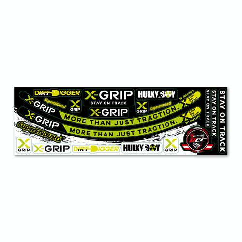 X-GRIP Sticker kit