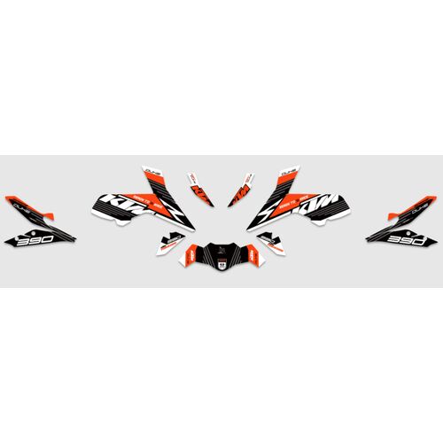 BSO Dekor Aufkleber Kit - KTM 390 Duke ab 2017