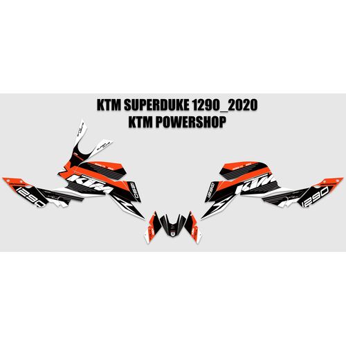 BSO Dekor Aufkleber Kit - KTM 1290 Superduke R ab 2020