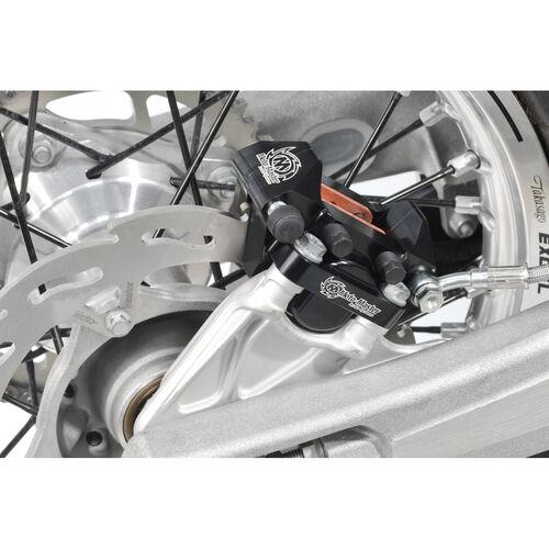 MOTO-MASTER - 2 piston rear caliper black incl. brakepads