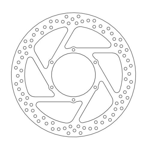 MOTO-MASTER - HALO Fixed Disc 298mm front left