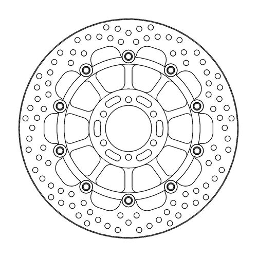 MOTO-MASTER - HALO Floating Alu Offset Disc 305mm front...