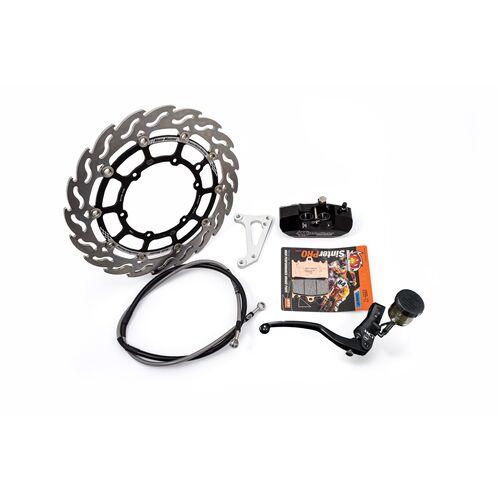 MOTO-MASTER - Supermoto Racing Kit mit 320mm Bremsscheibe...