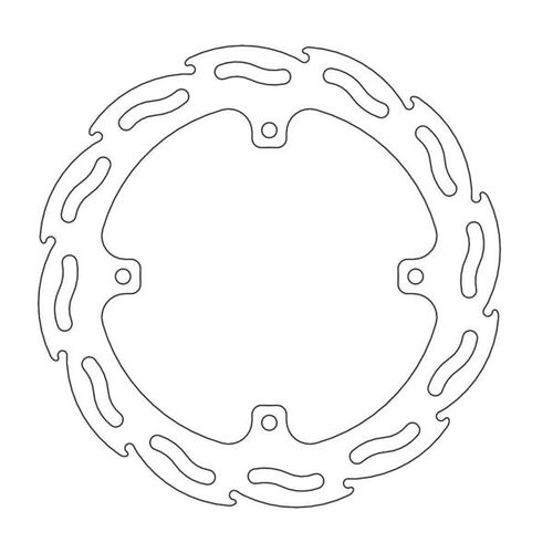 MOTO-MASTER - FLAME Fixed Disc 200mm rear