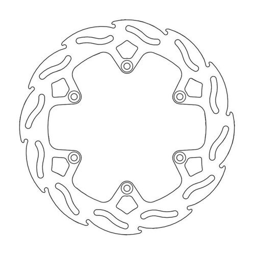 MOTO-MASTER - FLAME Fixed Disc 220mm rear