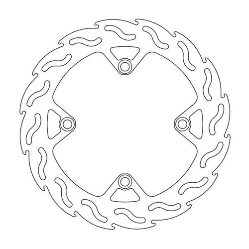 MOTO-MASTER - FLAME Fixed Disc 240mm rear