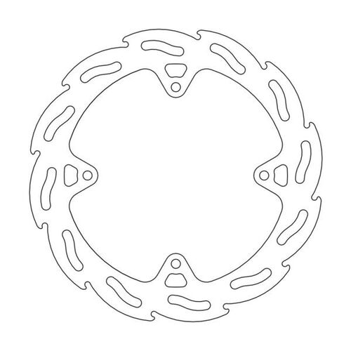 MOTO-MASTER - FLAME Fixed Disc 210mm rear