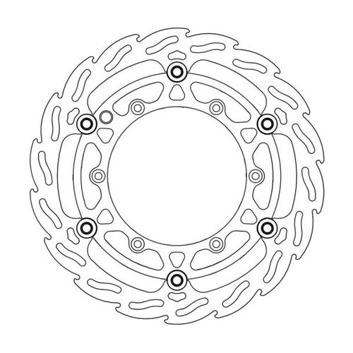 MOTO-MASTER - FLAME Floating Alu Disc 270mm front