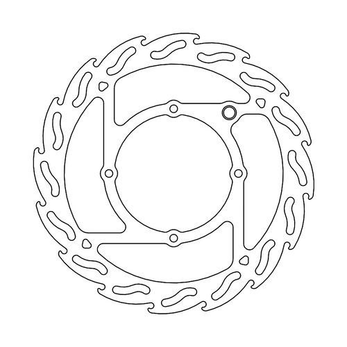 MOTO-MASTER - FLAME Fixed Disc 240mm front