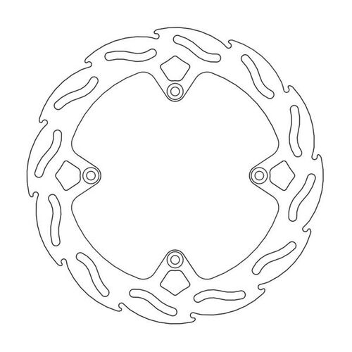 MOTO-MASTER - FLAME Fixed Disc 220mm rear