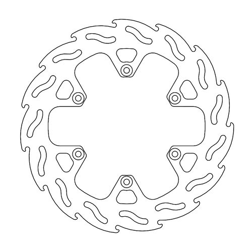 MOTO-MASTER - FLAME Fixed Disc 240mm rear