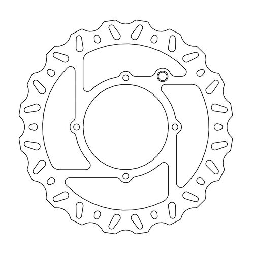 MOTO-MASTER - NITRO Fixed Disc 240mm front
