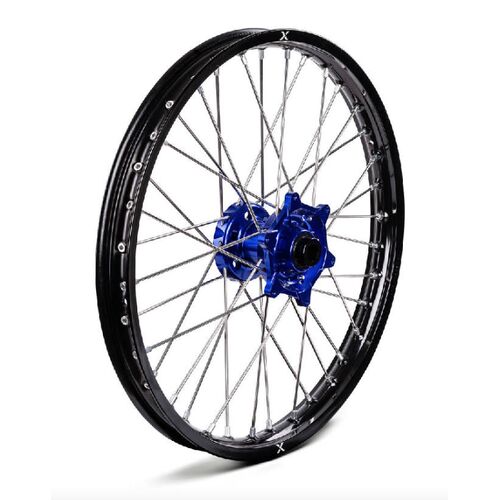 X-GRIP einzelne Felge schwarz-blau, V1