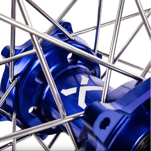 X-GRIP einzelne Felge schwarz-blau, V1