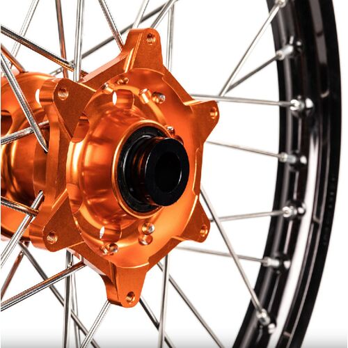 X-GRIP Felgen-Set schwarz-orange, V2