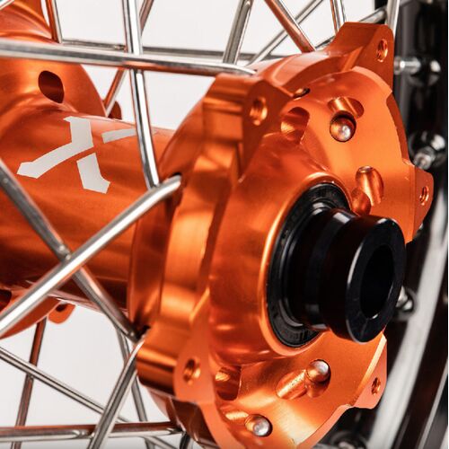 X-GRIP Felgen-Set schwarz-orange, V2