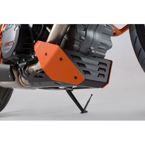SW-MOTECH Bugspoiler Orange/Schwarz KTM 1290 Super Duke R...