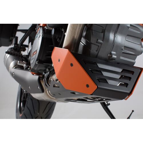 SW-MOTECH Bugspoiler Orange/Schwarz KTM 1290 Super Duke R / GT