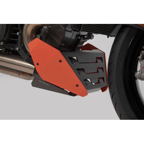 SW-MOTECH Bugspoiler Orange/Schwarz KTM 1290 Super Duke R...