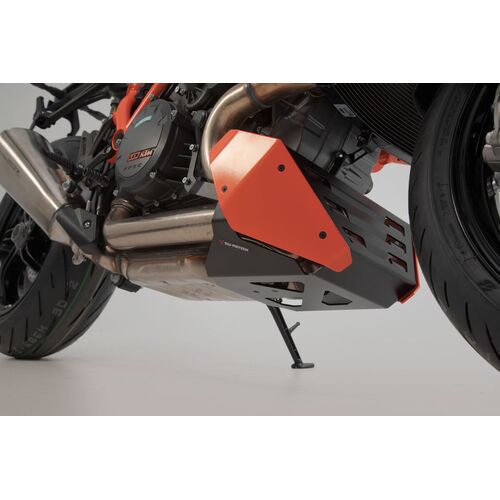 SW-MOTECH Bugspoiler Orange/Schwarz KTM 1290 Super Duke R (19-)