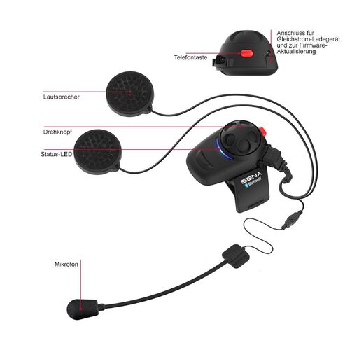 SENA SMH5 - Bluetooth Kommunikationssystem fr Motorrder
