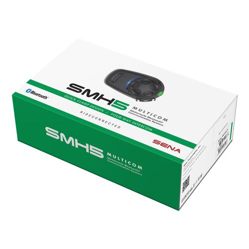 SENA SMH5 MULTICOM Einzelset - Bluetooth Kommunikationssystem für Motorräder