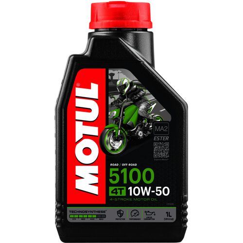 MOTUL Motorl 4-Takt, 10W/50, 5100, Technosynthese