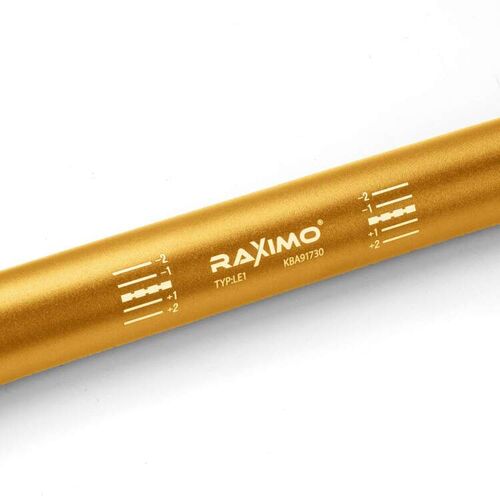 Raximo Alu Lenker New Generation 28,6 mm gold