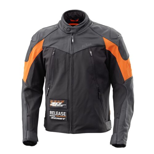 Duke Leder Jacke XL