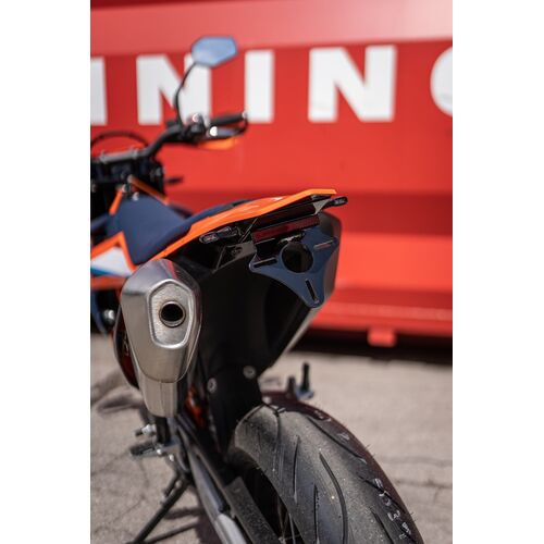 BSO Kennzeichenhalter/trger Alu extraleicht mit Blinker - KTM 690 SMC R & Enduro R / GasGas 700 SM & ES