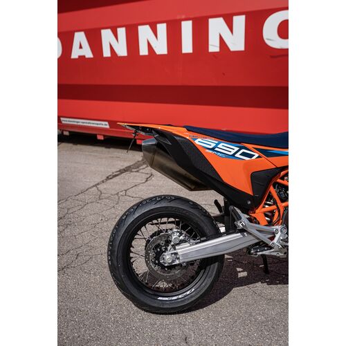 BSO Kennzeichenhalter/trger Alu extraleicht mit Blinker - KTM 690 SMC R & Enduro R / GasGas 700 SM & ES