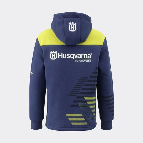 Team Hoodie mit Rei�verschluss Kinder 116/5-6Y